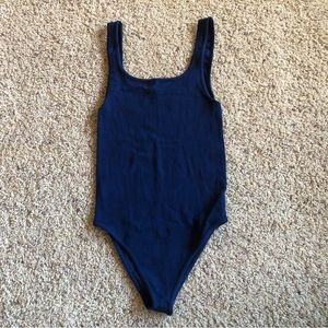 Women's | Shosho | Royal Blue Summer Tank Top Bodysuit; Medium
